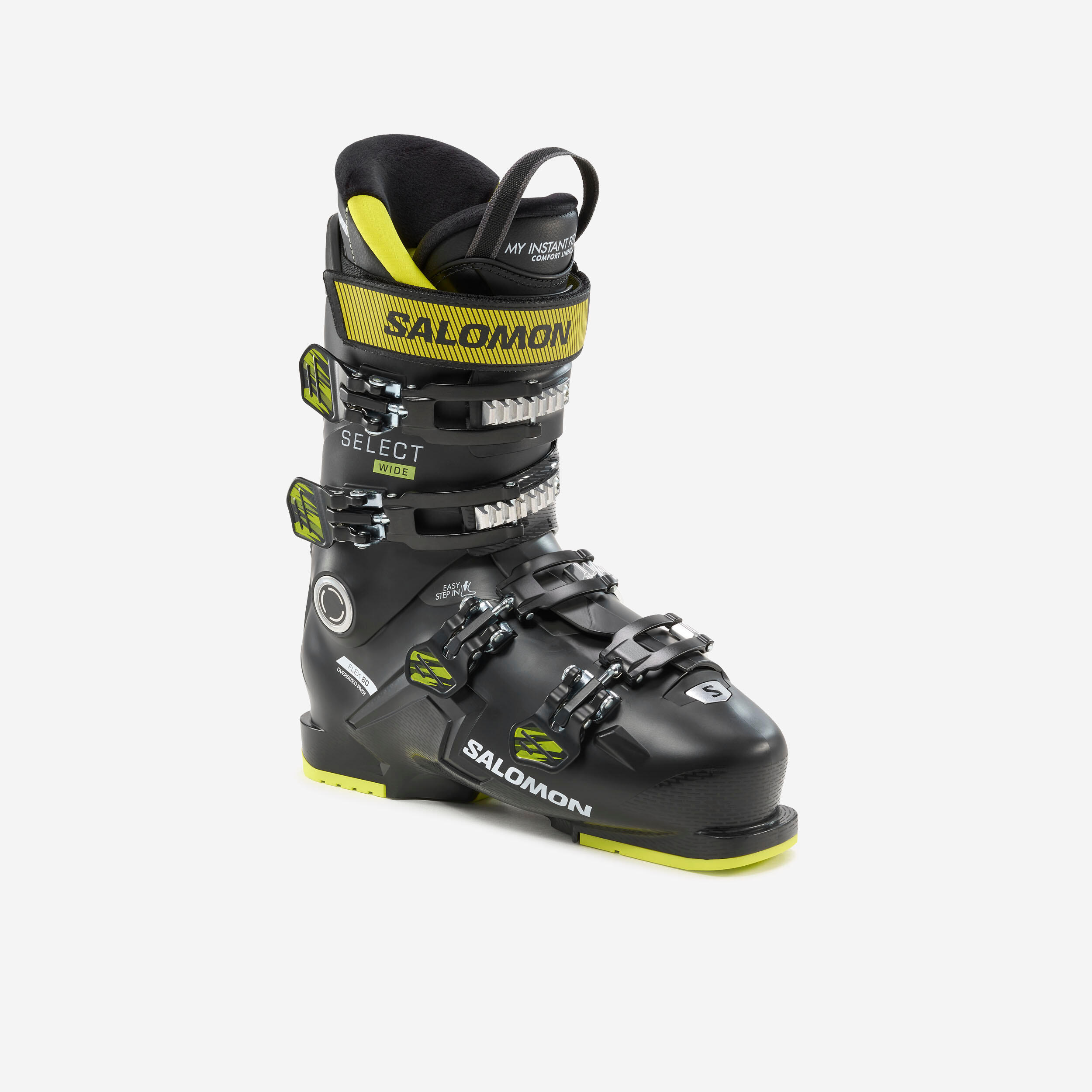 Salomon - Chaussure De Ski Homme - Salomon Select Wide 80 - Chaussures De Ski - Ski Freeski Snowboard Luge - - 25/25.5 Cm - Decathlon