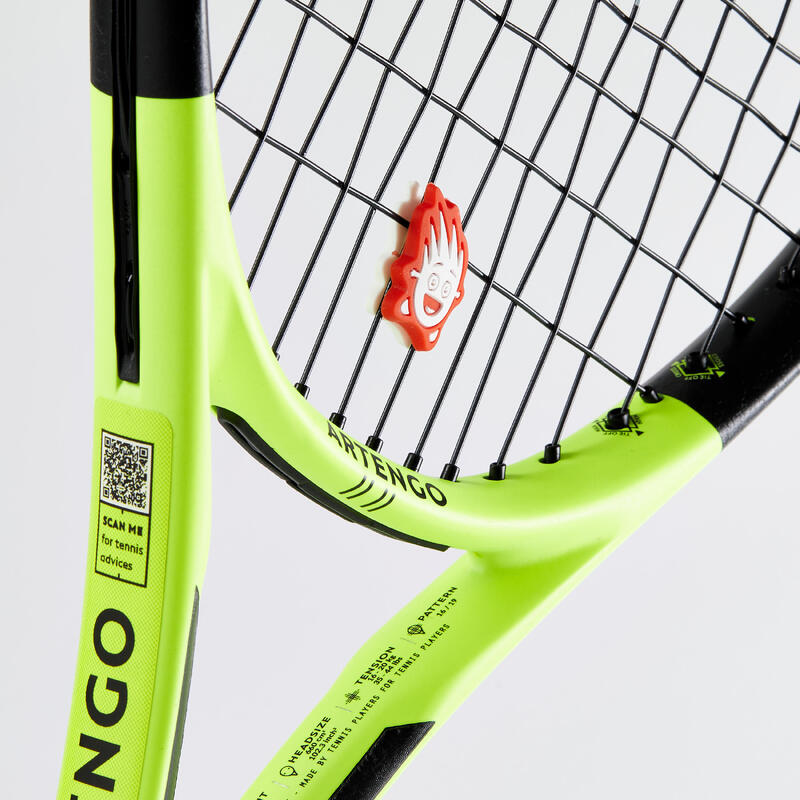 Set 3 Antivibratoare Rachetă Tenis Roșu-Verde-Portocaliu Copii 