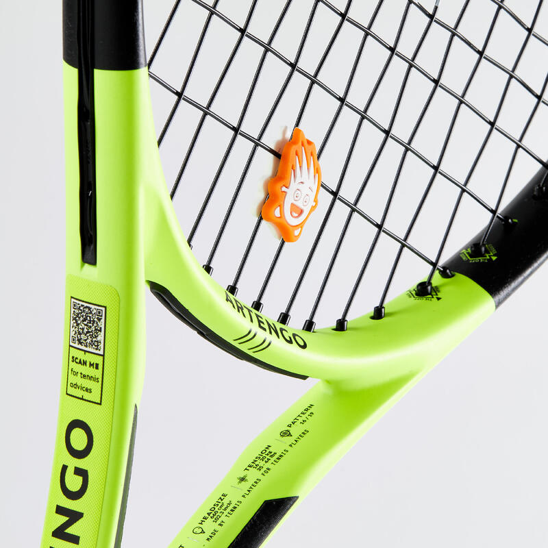 Set 3 Antivibratoare Rachetă Tenis Roșu-Verde-Portocaliu Copii 