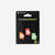 ANTIVIBRATEUR ARTENGO KIDS *3 rouge vert orange