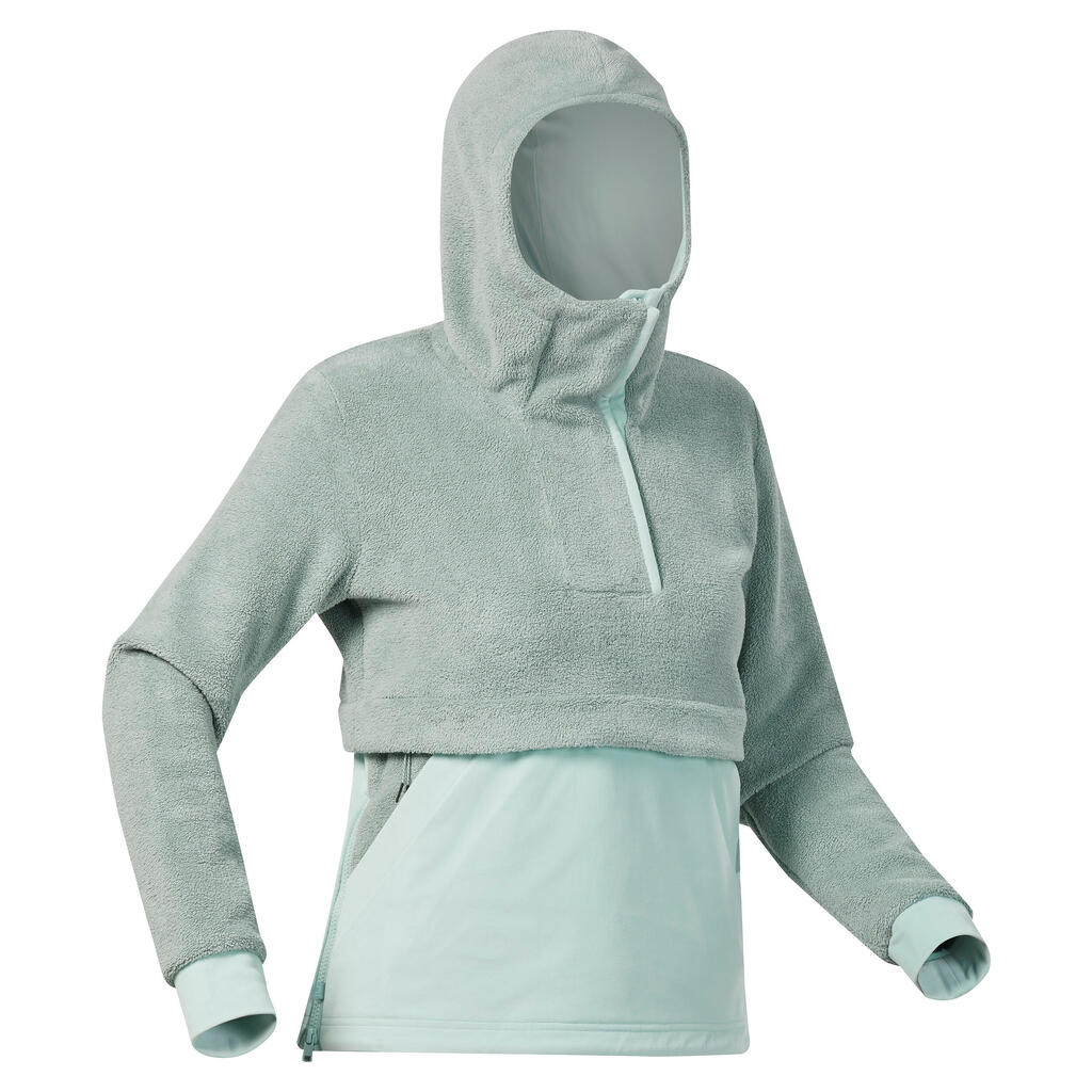 Γυναικείο ζεστό fleece πεζοπορίας - SH900