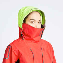 Women’s Sailing Jacket Offshore 900 - Red