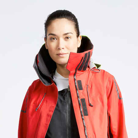 Women’s Sailing Jacket Offshore 900 - Red