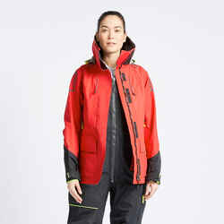 Women’s Sailing Jacket Offshore 900 - Red