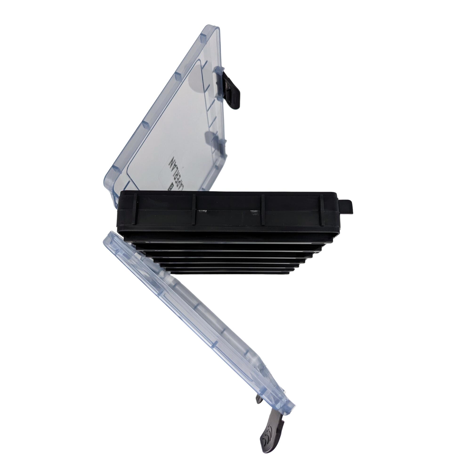 Fishing Lure Box Reverse 100 L Smoke - CAPERLAN