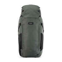 Men’s travel trekking rucksack with suitcase opening 70+6 litre - Travel 900