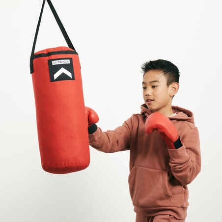 NAKLOE - Saco boxeo - (38x13cm) - Saco boxeo para niños - Kit