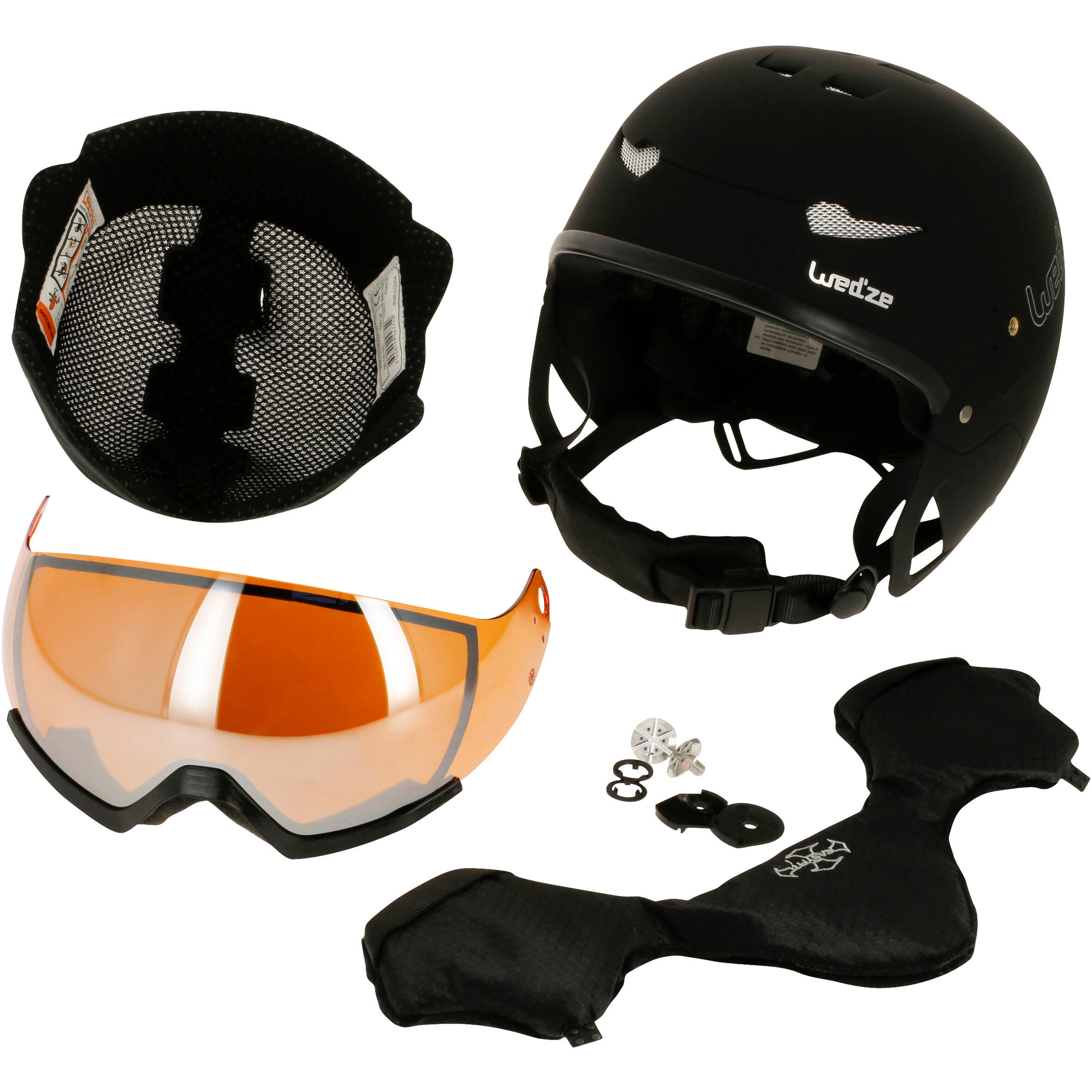 Stream 550 S2 Adult Ski and Snowboard Helmet - Black. 8/9