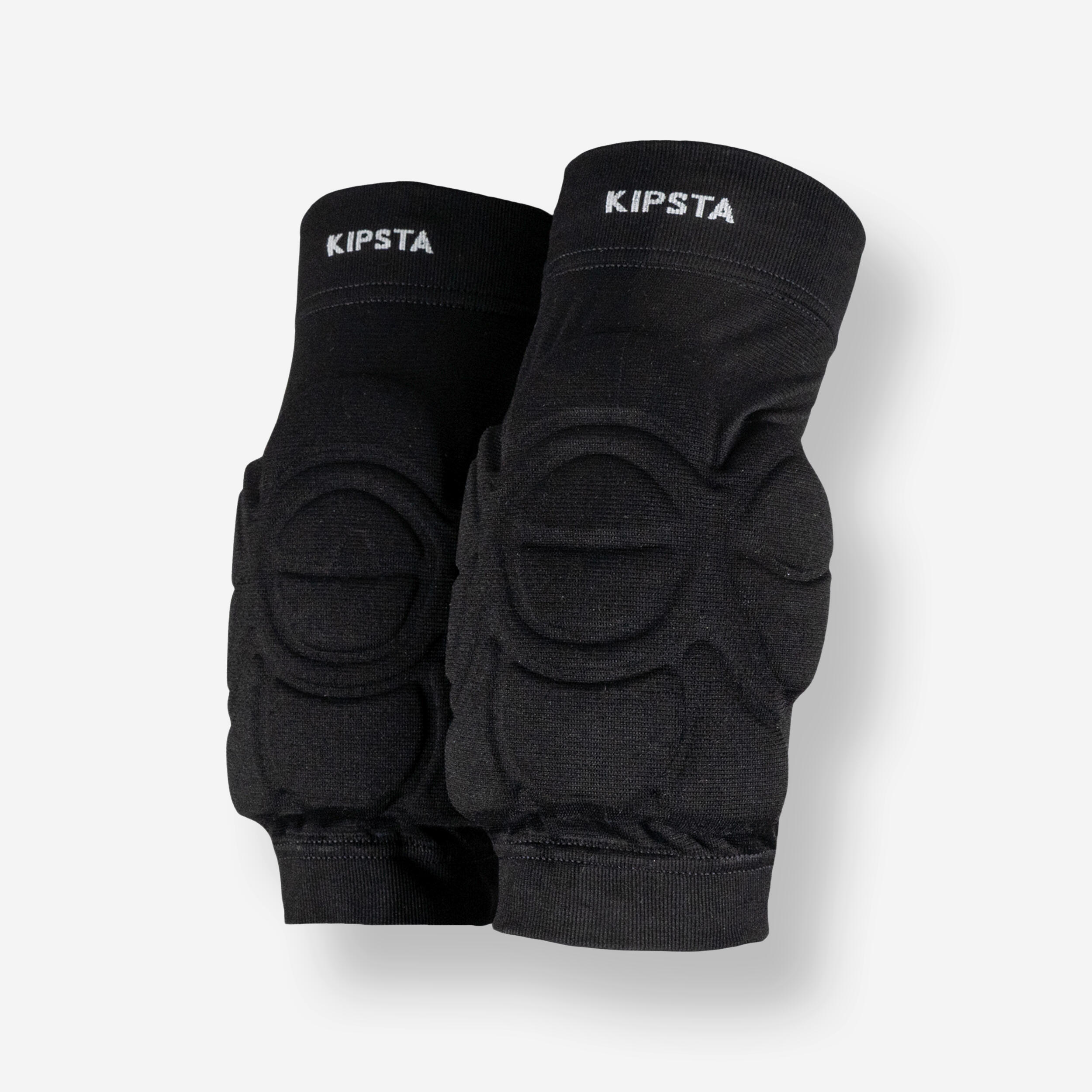 Kipsta - Genouillères De Volley-ball Pour La Pratique Intensive. - Genouillère - Volleyball / Beach Volley - Blanc-noir - Taille Unique - Decathlon