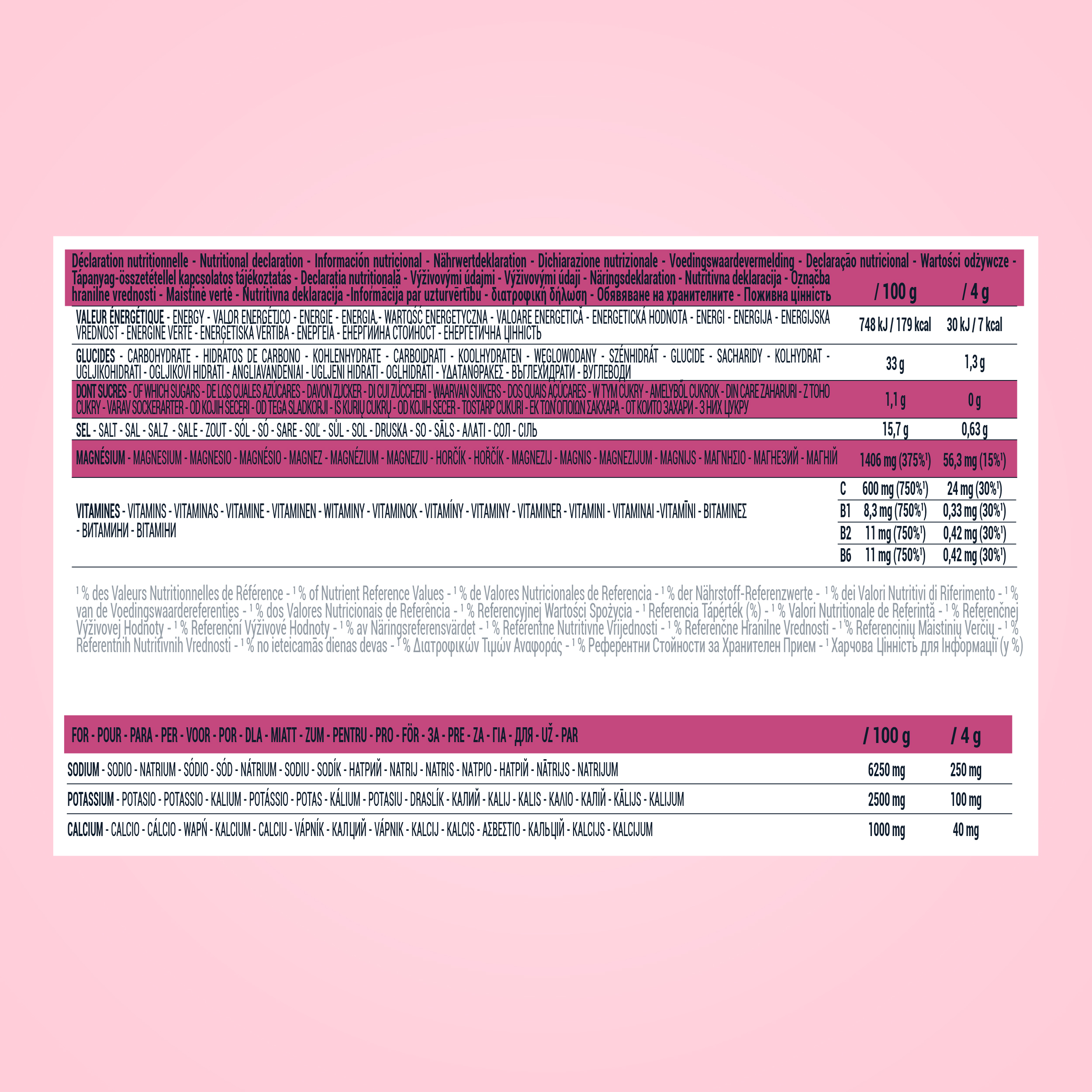 Bicarbonate de soude alimentaire en format poche ah table ! 100g