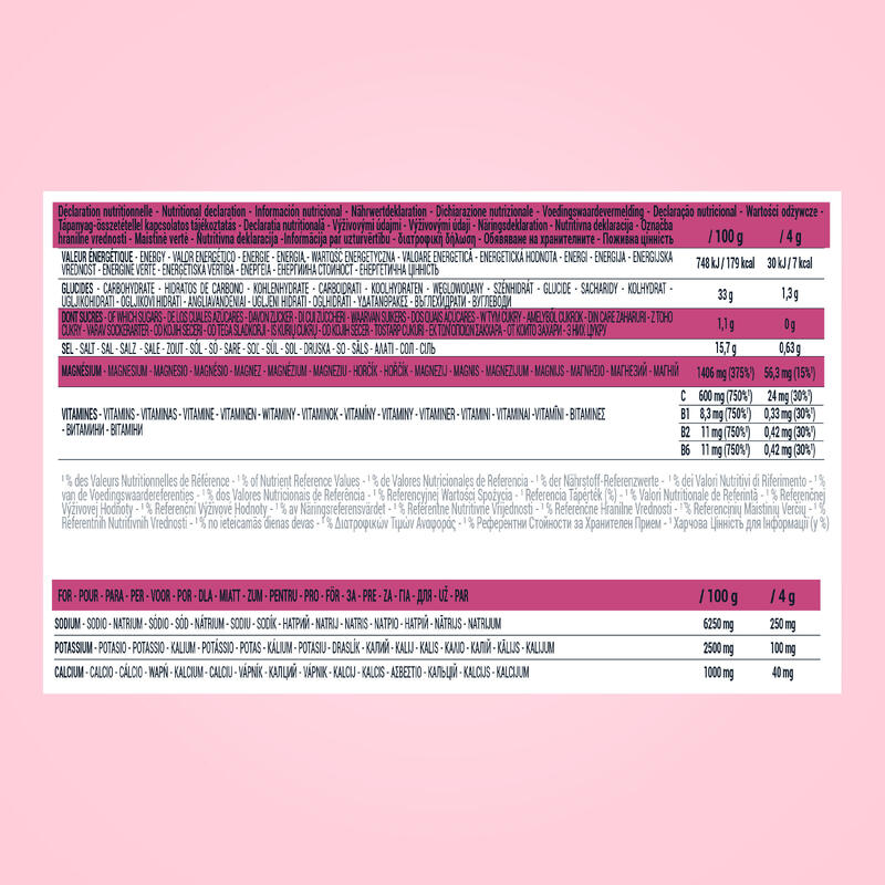 Electrolyt Iso-Brausetabletten zuckerfrei rote Früchte 20 × 4 g