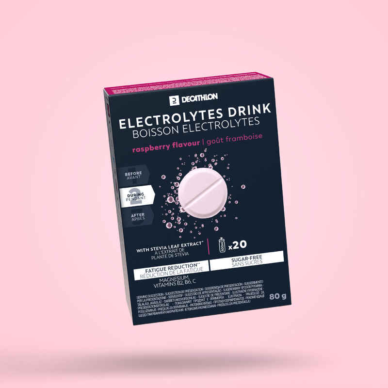 SugarFree Electrolytes Drink Fizzy Tablets Mixed Berries 20X4g