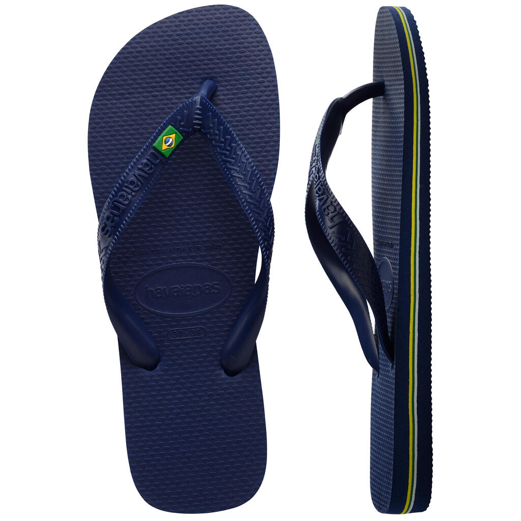 HAVAIANAS BRASIL NAVY BLEU HOMME