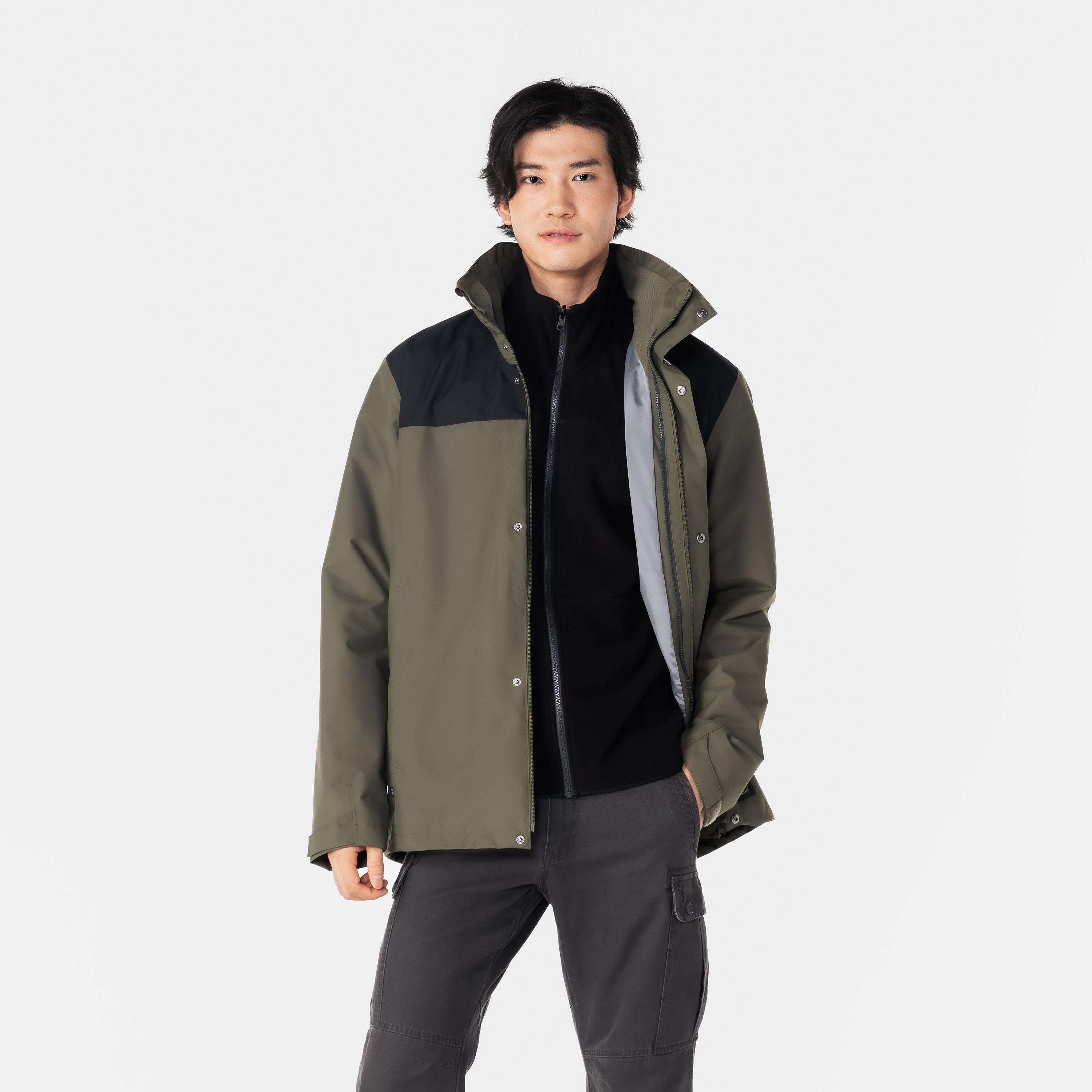 柔らかい 0-c-men-s-3in1-fleece-snow- 服&ファッション小物