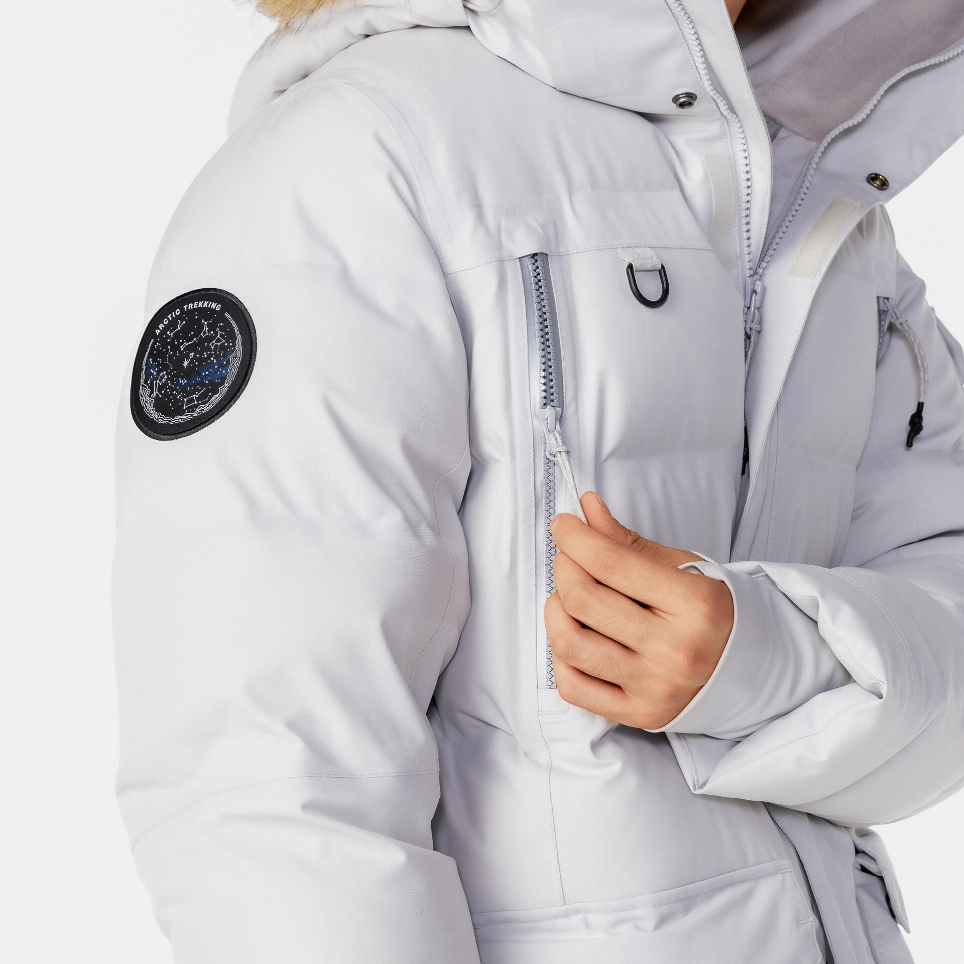 QUECHUA (ケシュア) 登山・ハイキング 大人用 ダウンパーカー ウォーム 