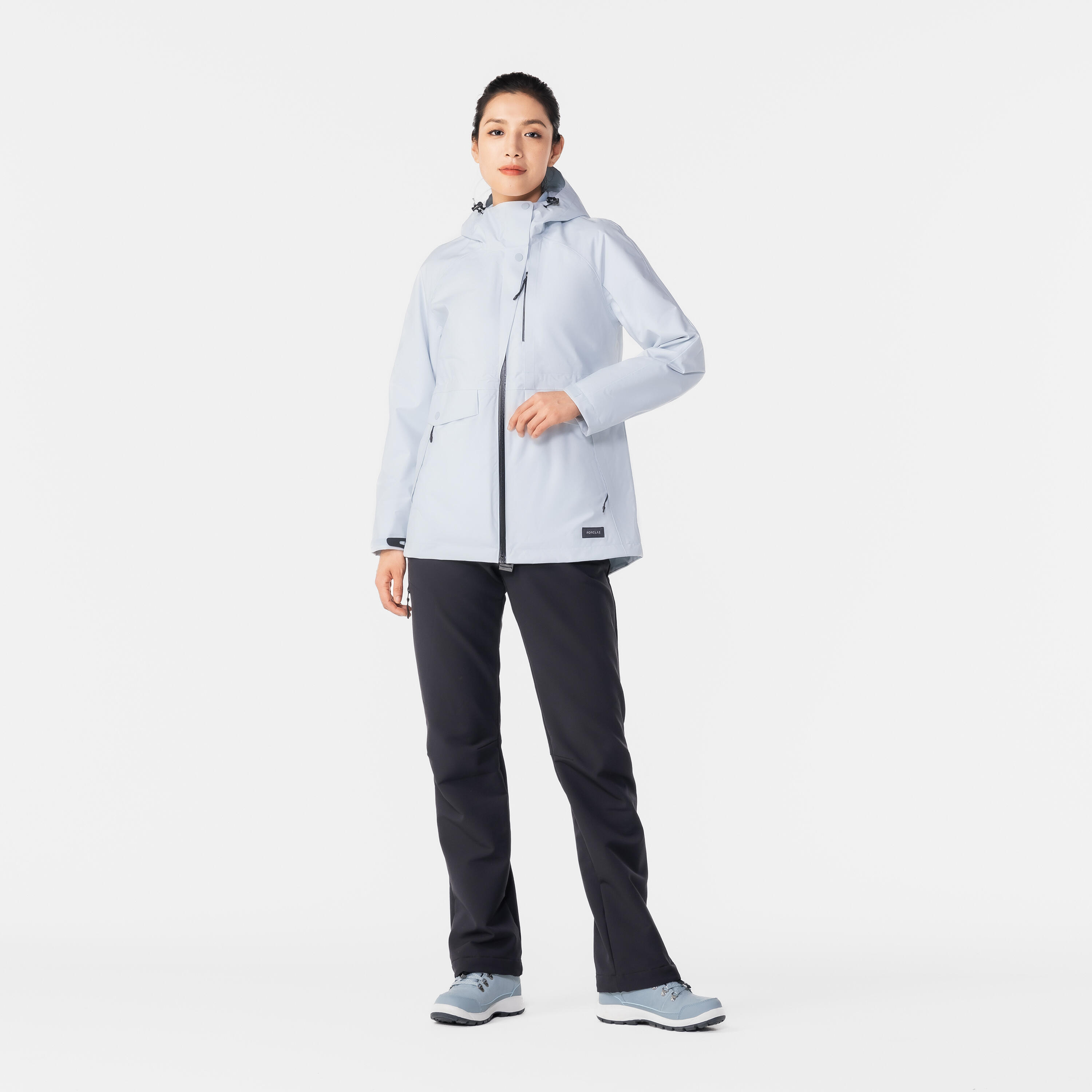 PANTALON CHAUD DÉPERLANT DE RANDONNÉE NEIGE - SH500 MOUNTAIN - FEMME 12/18