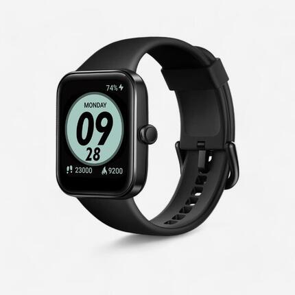 Laufuhr Smartwatch Multisportuhr mit Herzfrequenzmessung - CW500 M schwarz