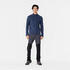 Men’s mountain hiking fleece jacket MH100 Full Zip - Black