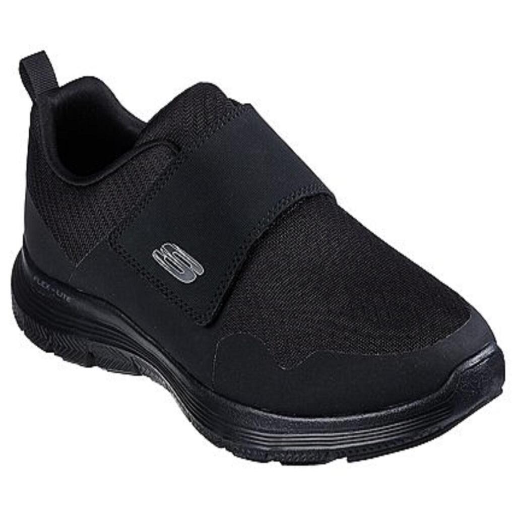 CHAUSSURE SKECHERS SLIP ON HOMME NOIR