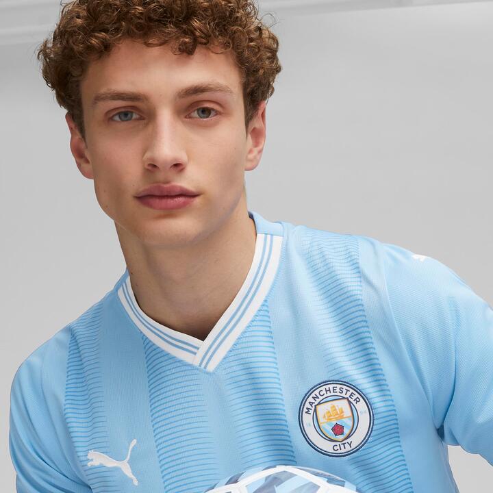 Maillot Manchester City Domicile Adulte saison 23/24 PUMA Decathlon