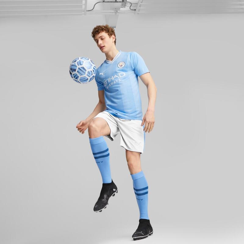 Tricou Fotbal Puma Replică Manchester City Teren propriu 23/24 Adulți