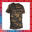 T-shirt manches courtes chasse 100 camouflage woodland vert