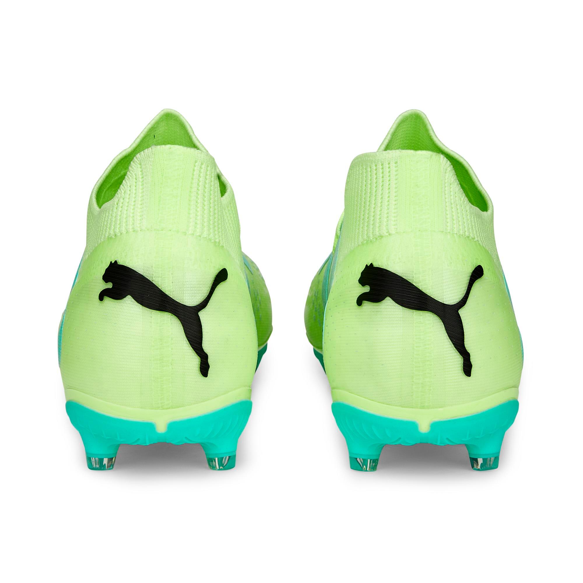 Botas de Fútbol Puma Future Match FG/AG Adulto Amarillo/Verde 2/5