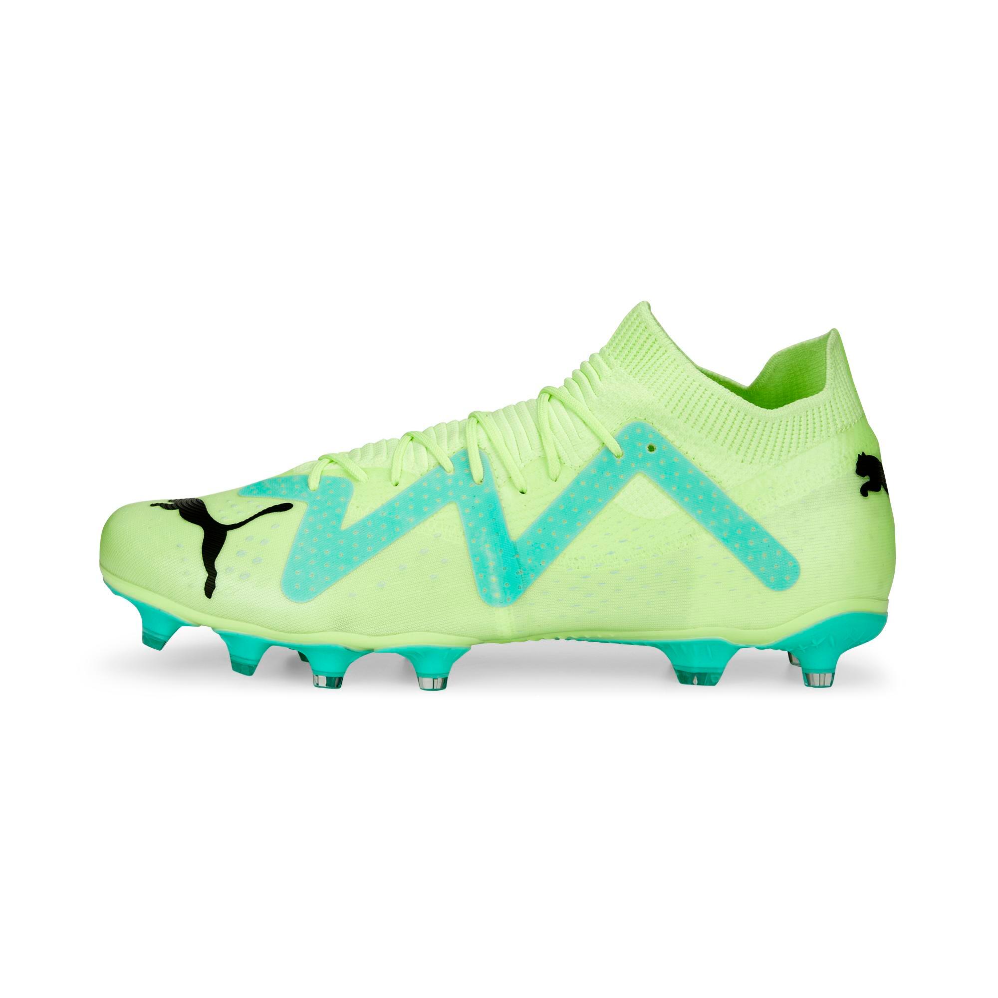 Botas de Fútbol Puma Future Match FG/AG Adulto Amarillo/Verde 3/5