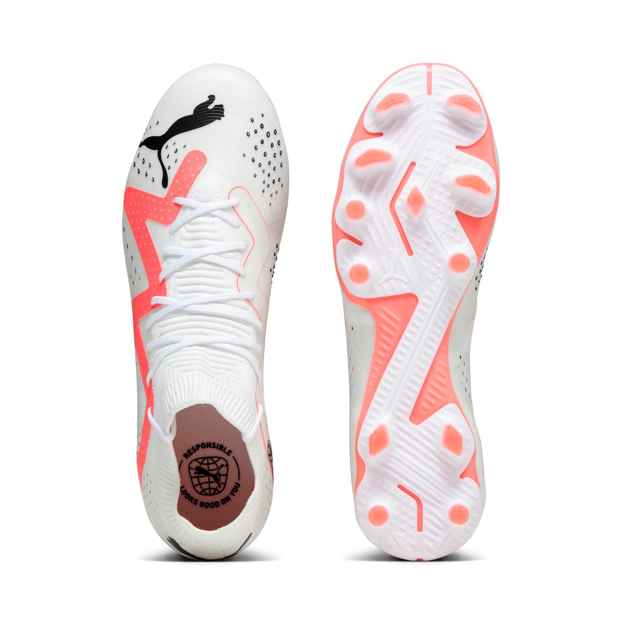 Chuteiras puma FUTURE Match FG PUMA Branco/Vermelho Adulto 3/7