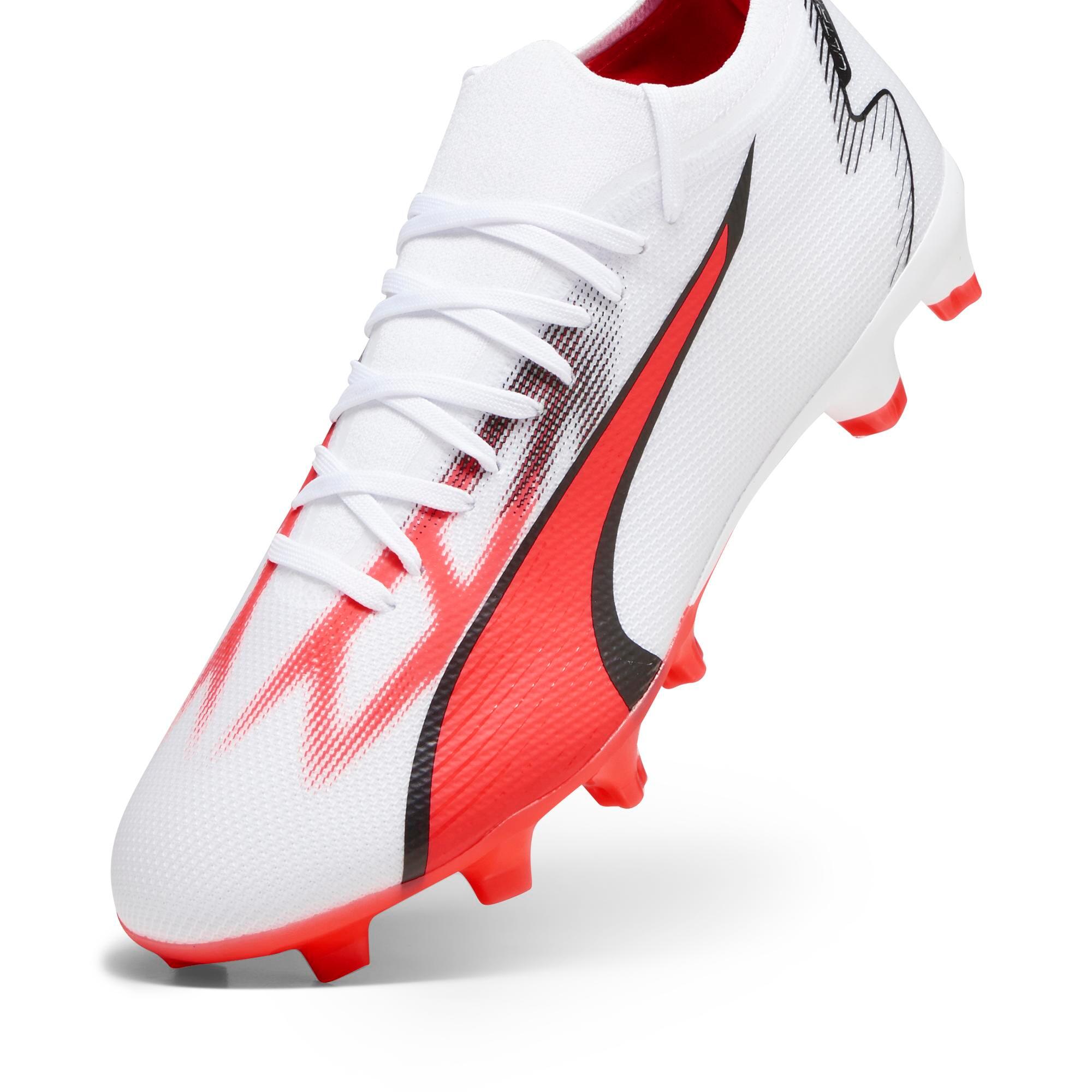 Puma ULTRA Match FG/AG PUMA Blanco/Rojo Adulto