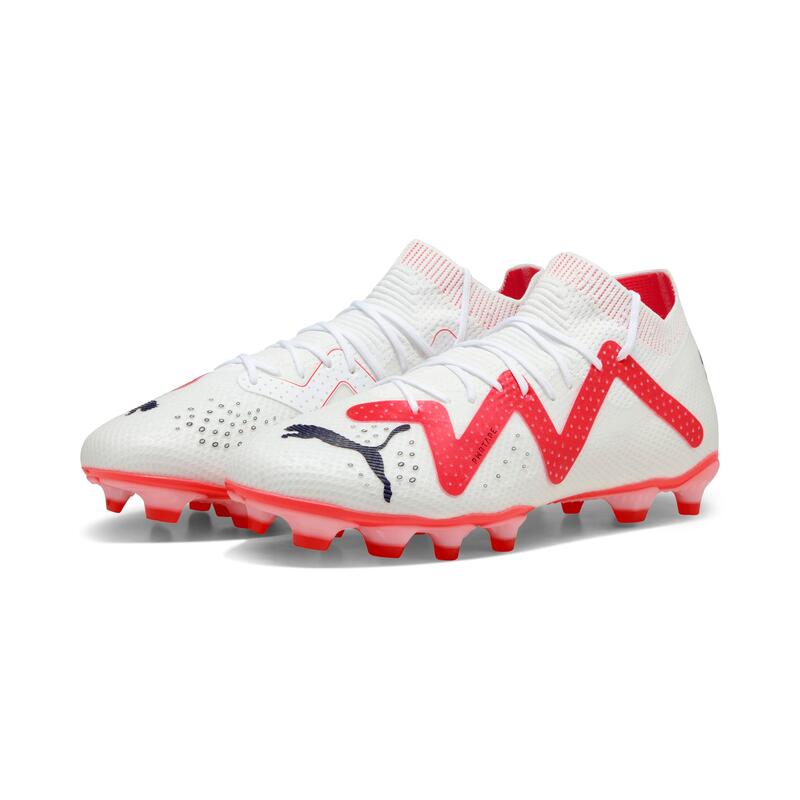 Puma Future Pro FG voetbalschoenen wit/rood