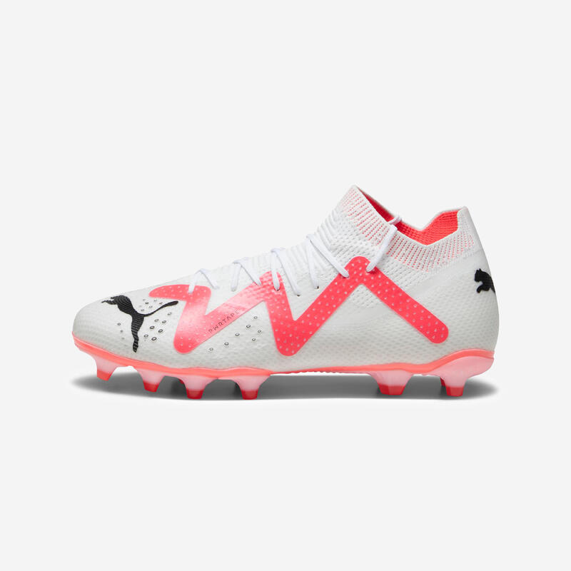 BOTAS DE FÚTBOL PUMA FUTURE Pro FG/AG PUMA Blanco/Rojo Adulto