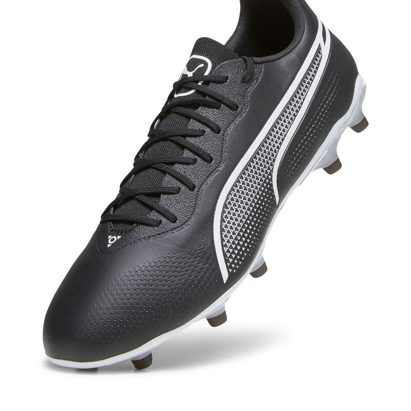 Damen/Herren Fussballschuhe FG/AG - King Pro schwarz/weiss