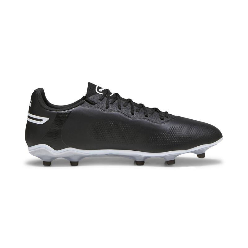 Damen/Herren Fussballschuhe FG/AG King Pro schwarz/weiss PUMA DECATHLON