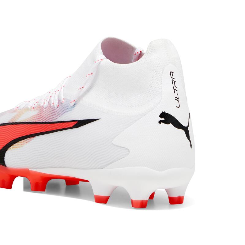 Puma Ultra Pro FG voetbalschoenen wit/rood