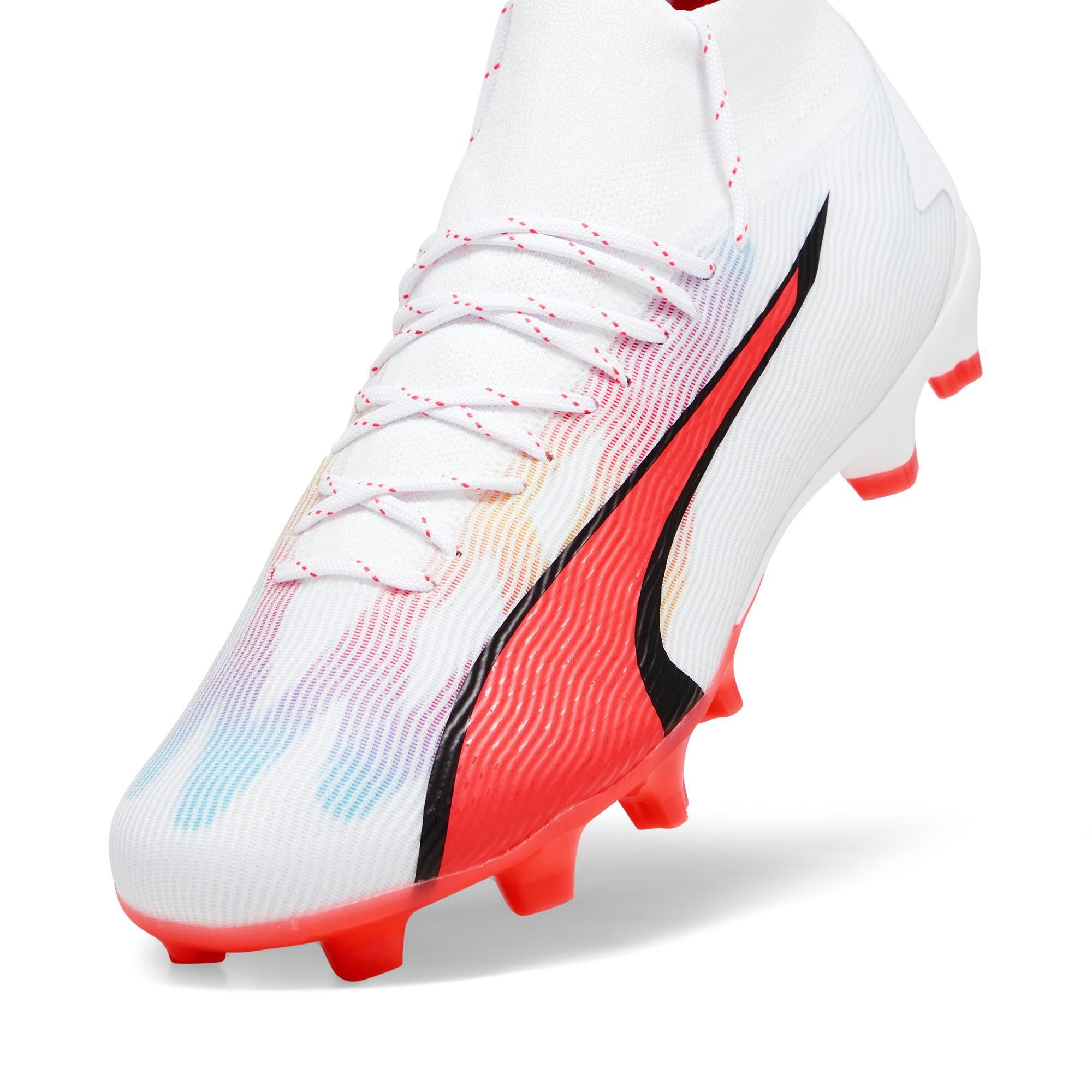 Adult FG AG Future.2 Pro White Red PUMA Decathlon