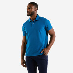 Polo Hombre manga corta Tribord Sailing 100 azul