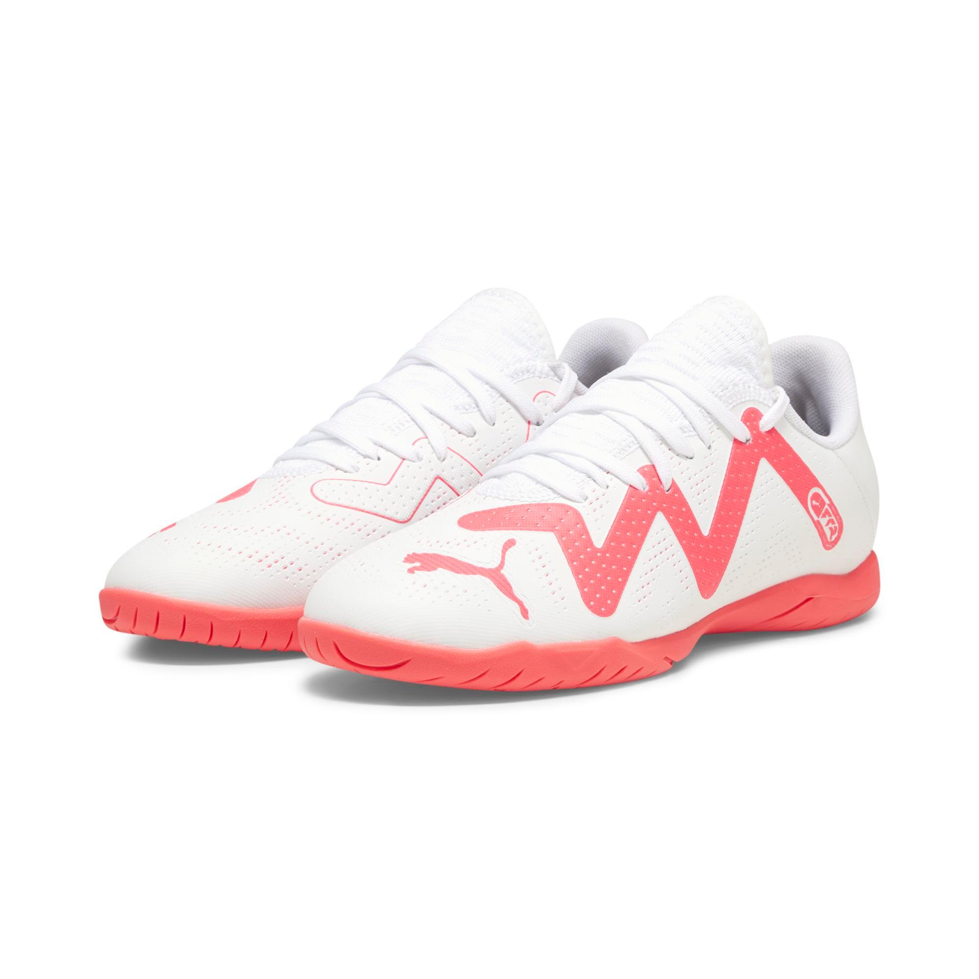 ZAPATILLAS F TBOL SALA PUMA FUTURE MATCH IN NI O BLANCO Decathlon