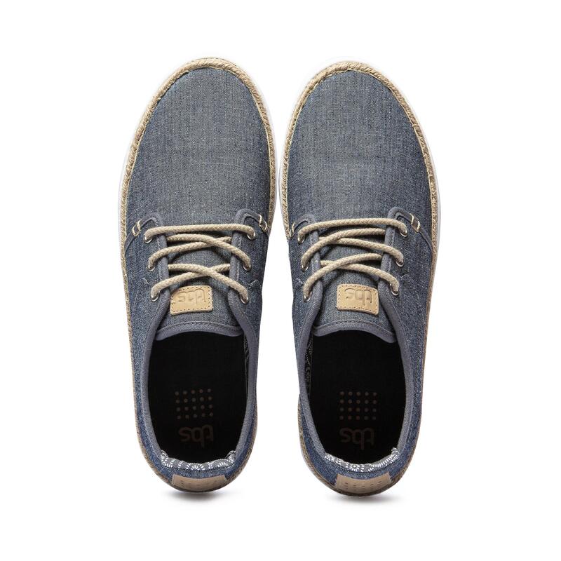 CHAUSSURES TBS RUKKWAI HOMME BLEU DENIM