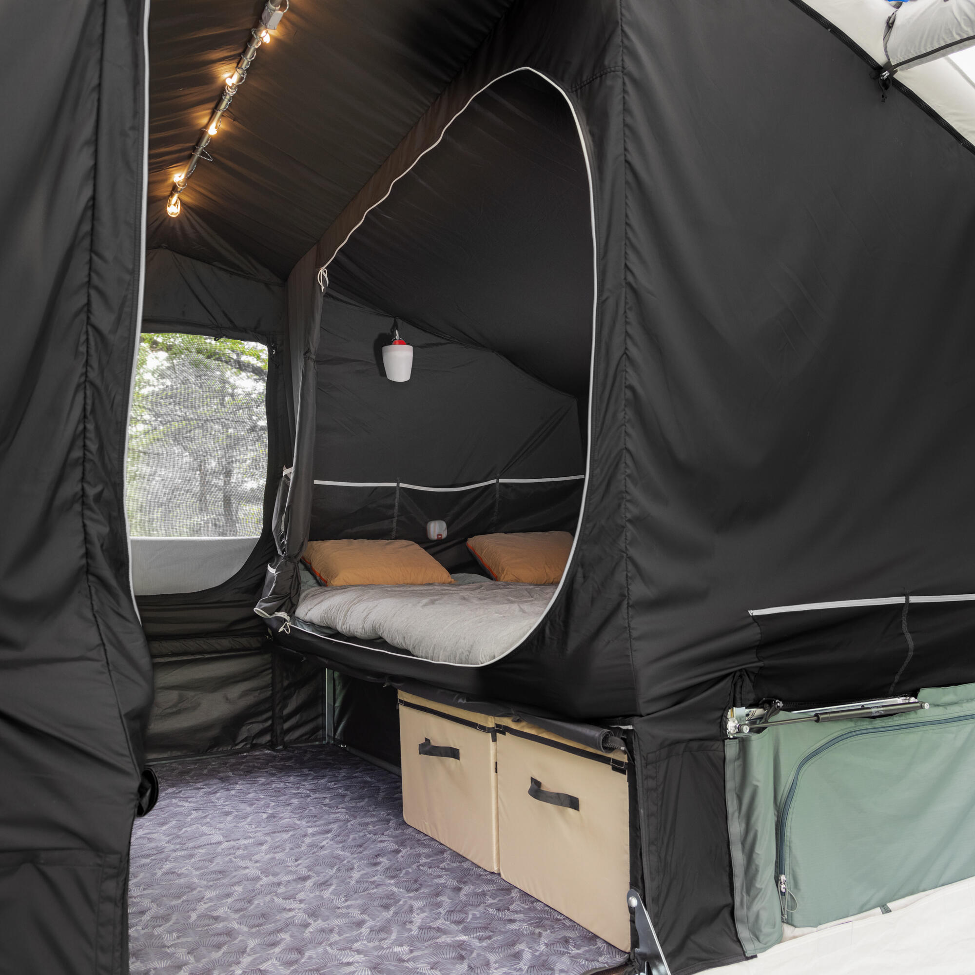 4 Man Inflatable Trailer Tent - Airsecond 4.2 F&B 28/46