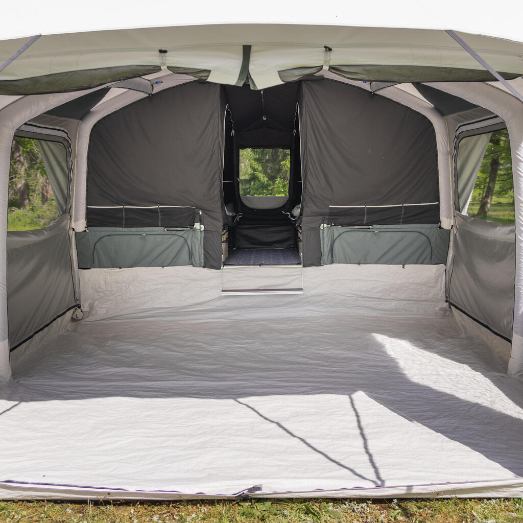 Campingzelt Caravane aufblasbar faltbar - Airsecond 4.2 F&B 4 Pers. 2 Kabinen 