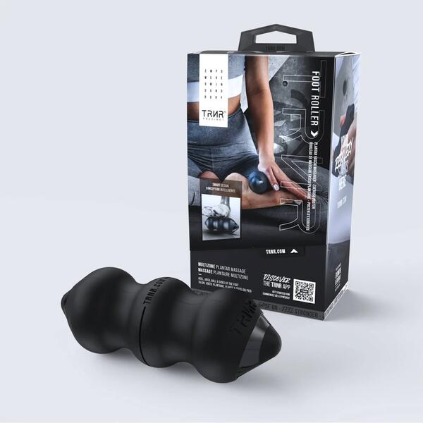 Textured foot massage roller