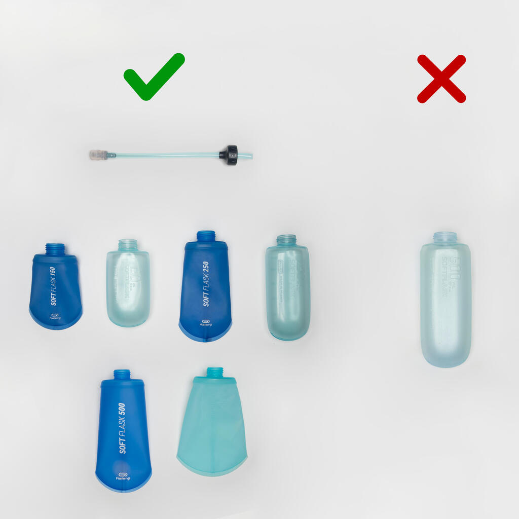 PIPETTE FOR FLEXIBLE RUNNING FLASK ADAPTABLE TO 23-MM DIAMETER TOPS