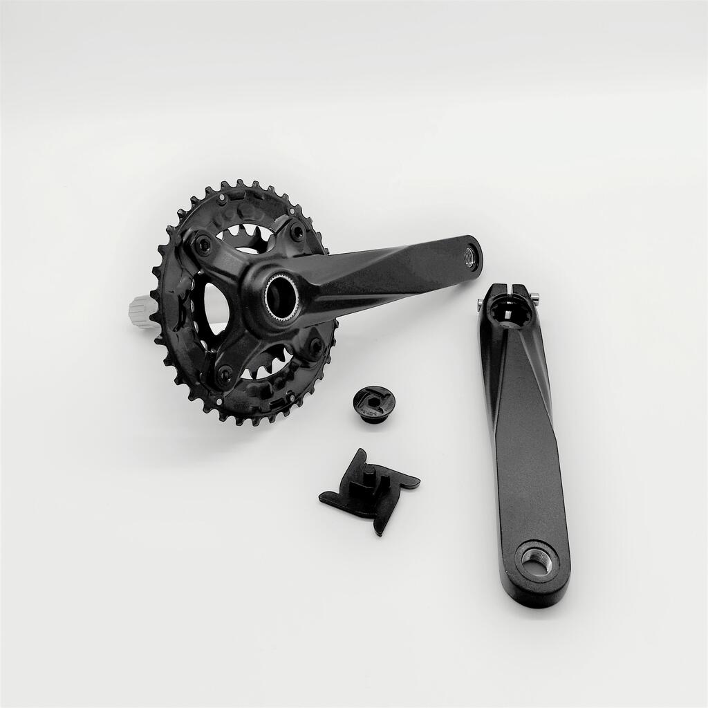 Dual Chainring 36/22 9S Speed Thru Axle Without Casing