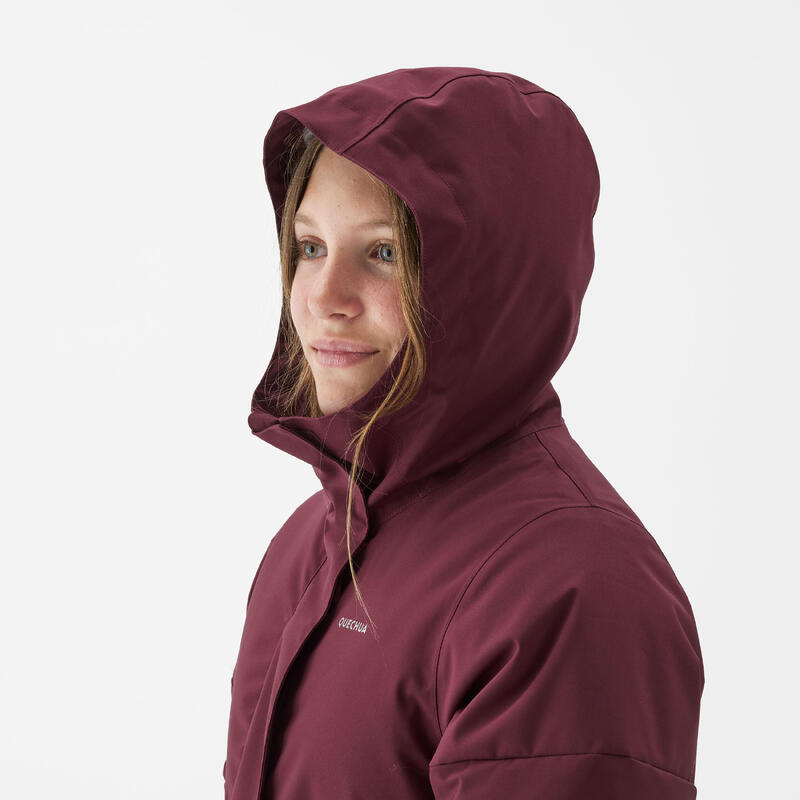Çocuk Outdoor Şişme Mont - 7/15 Yaş - Bordo - NH500