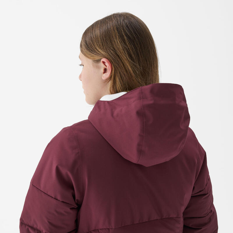 Çocuk Outdoor Şişme Mont - 7/15 Yaş - Bordo - NH500