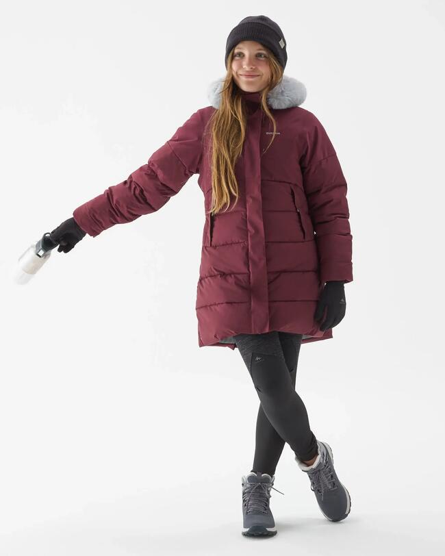 Veste De Randonnée Chaude Et Imperméable Enfant SH500 -8°C - 7-15 ANS