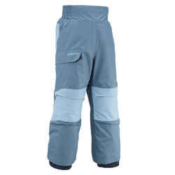 Ζεστό παντελόνι για κορίτσια - SH500 MOUNTAIN - Μπλε/Γκρι
