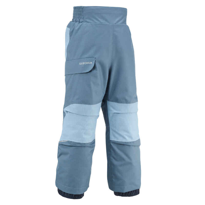 Kids’ Warm Waterproof Hiking Trousers - SH500 MOUNTAIN - Ages 2-6