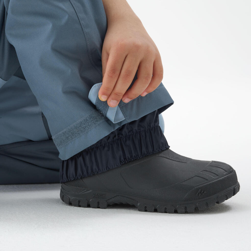 Kids’ Warm Waterproof Hiking Trousers - SH500 MOUNTAIN - Ages 2-6